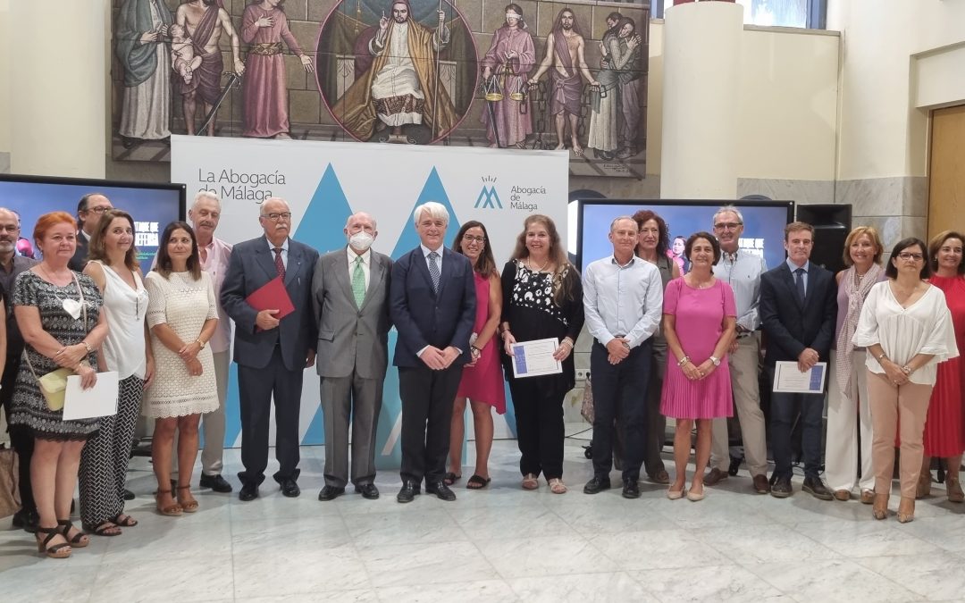 La Abogacía de Málaga homenajea a sus abogados del Turno de Oficio en el Día de la Justicia Gratuita