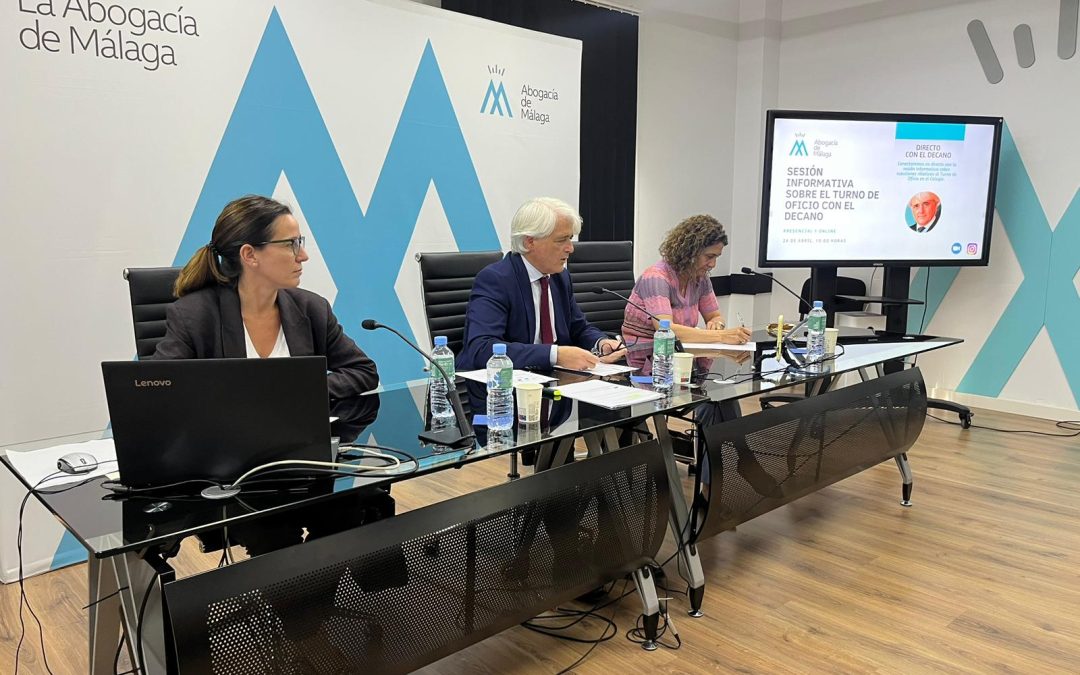 La Abogacía de Málaga apunta a la fuerza institucional para la consecución de mejoras en las condiciones del Turno de Oficio  