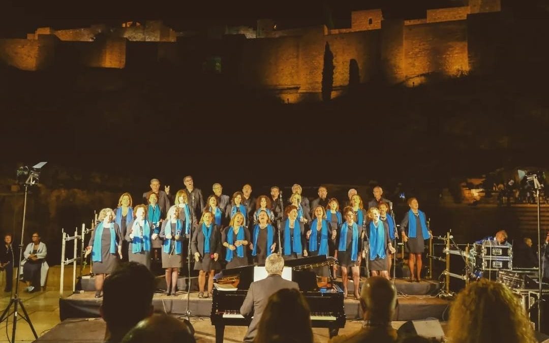 El coro de la Abogacía de Málaga participa en la Noche en Blanco