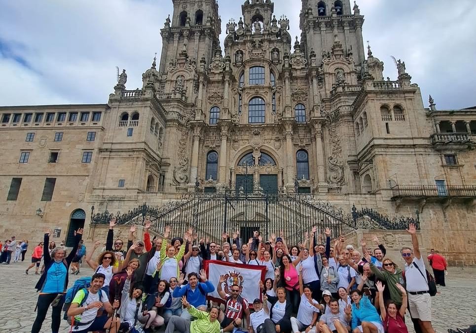 Los colegiados realizan el II Camino de Santiago de la Abogacía de Málaga