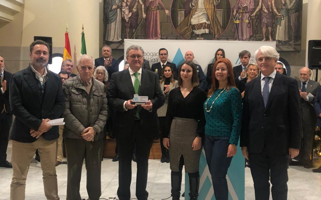 Proyecto Hombre galardonado por la Abogacía de Málaga en el Día de los Derechos Humanos