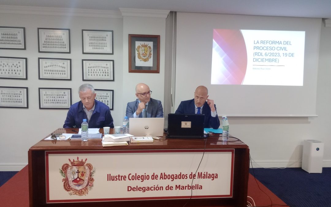 Jornada en Marbella sobre la reforma del Proceso Civil por el R.D 6/2023