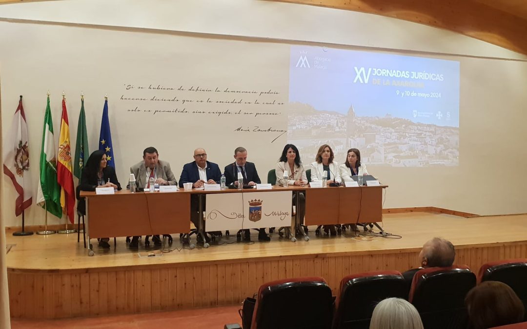  La Abogacía de Málaga organiza las XV Jornadas de la Abogacía de la Axarquía